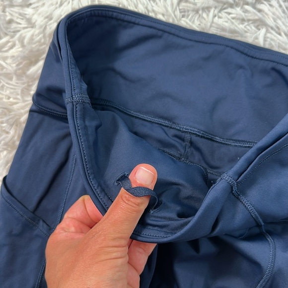 Lululemon Fast & Free Crop II *Nulux 19" True Navy - Picture 3 of 6